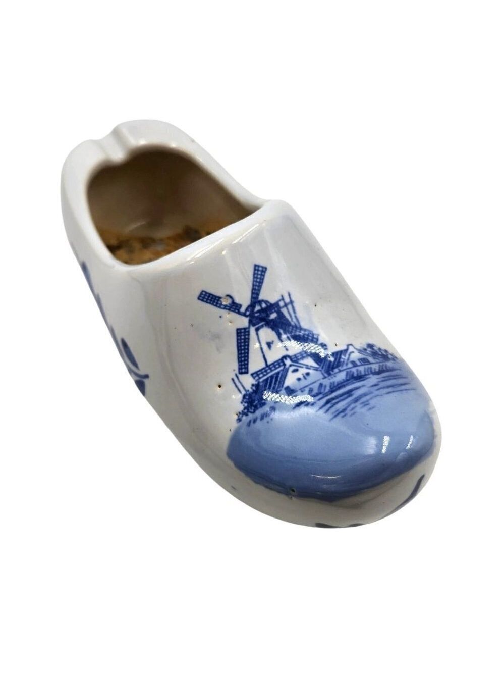 Nurserymens Exchange , Dutch Shoe, Delft Blue and White Clog